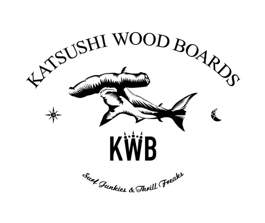 
		KATSUSHI WOOD 
        BOARDS / LOGO
	
